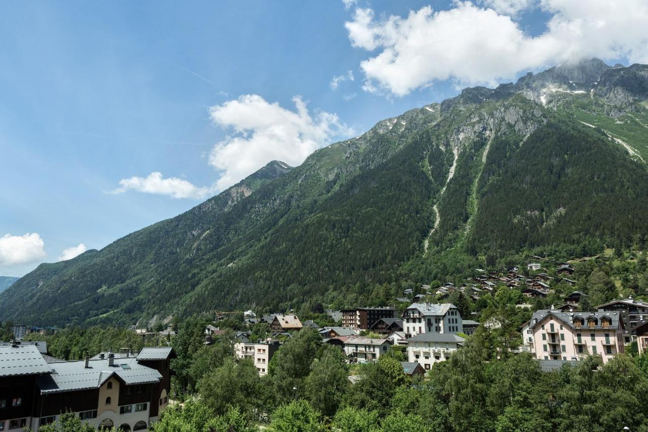 Appartement Les Lutins - Incredible View Of Mont Blanc Chamonix Exterior foto
